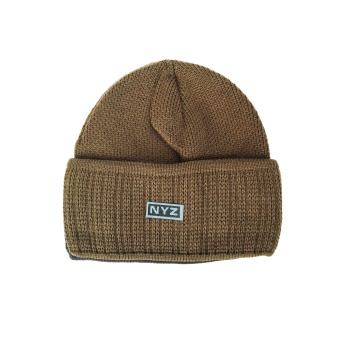 Akrilik Yünlü Sibirya Çift Katlı Yetişkin Bere Kahve