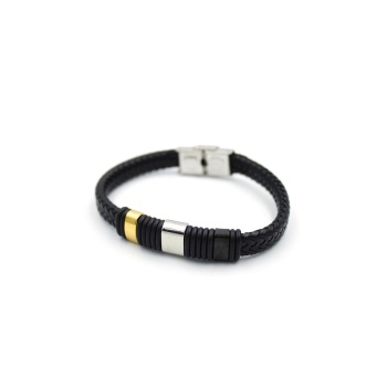 Deri Erkek Bileklik - ÇOK RENKLİ