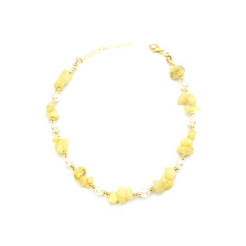 Taşlı Halhal - Sarı