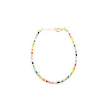 Dorika Boncuk Halhal - ÇOK RENKLİ