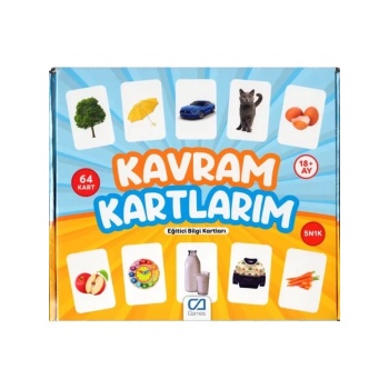 Games Kavram Kartlarım 64 Kart 5175