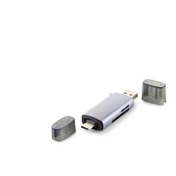Card Reader Usb3.0 + Type-C All In One Gri HDX7031