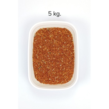 Kırmızı Darı Sade Tozsuz Doğal Taze Kuş Yemi - 5 kg