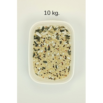 Sultan Papağanı Karışık Doğal Taze Kuş Yemi - 10 kg