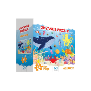 Games Okyanus Puzzle 24 Parça 5231