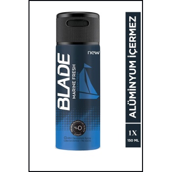 Blade Marine Fresh Erkek Deodorant Sprey 150 ml