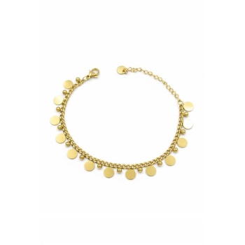 Pullu Bileklik - Altın