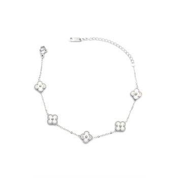 VC Yonca Bileklik - Gümüş