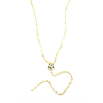 Ezme Yıldız Kolye - Altın