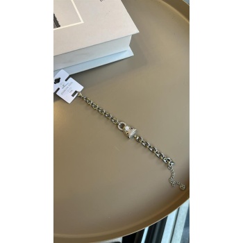 Zirkon Leopar Bileklik - Gümüş