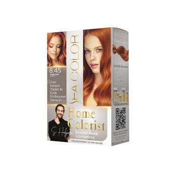 2 Tüp Home Colorist 8.45 Günbatımı Premium Saç Boyası Evde Profesyonel Sonuç
