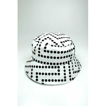 Unisex Kova Şapka Balıkçı Şapka Bucket Hat Desen 6