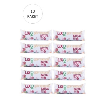 Battal Boy Çöp Torbası 75 x 90 cm 10 Lu Rulo x 10 Paket = 100 Adet (Mavi)