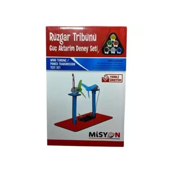 Misyon Rüzgar Tribünü Güç Aktarım Deney Seti