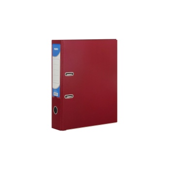 Noki Geniş Plastik Klasör Çakmalı Bordo 1 Adet