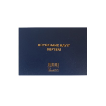 Kocaoluk Kütüphane Kayıt Defteri Cilt Kapak