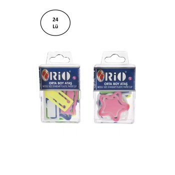 Rio Ataş Plastik Orta Boy 602 24lü