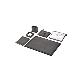 Gülpaş Sümen Takımı Lüks 7 Parça Tek Kalemli Siyah