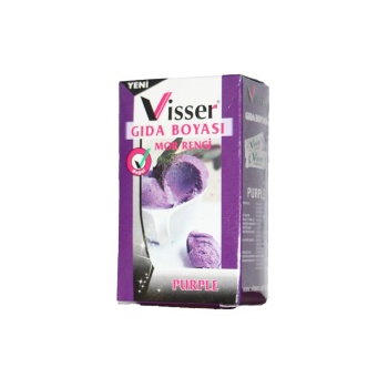 Visser Toz Gıda Boyası Mor