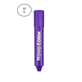 Nova Color NC-208 Mor Yüz Boyası 12li