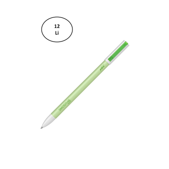 Scrikss Smoothie Jel Kalem 0.7mm Yeşil 12 Lik