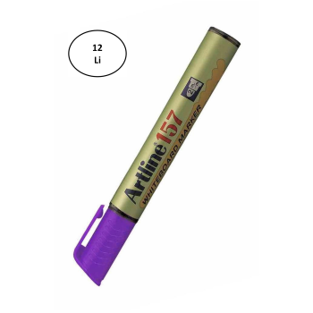 Artline 157 Tahta Kalemi Mor 12li