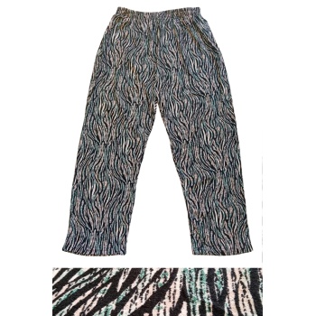 Süet Cepli Pantolon Eşofman Pijama Altı Büyük Beden  Düz Paça Desen 2