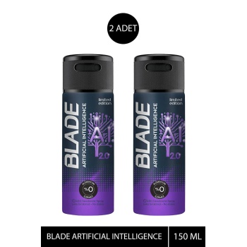 2 Adet Blade Artificial Intelligence 2.0 Deodorant 150mL