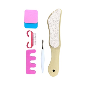 Ayak Bakım Seti Topuk Ponza Taşlı 5 parça