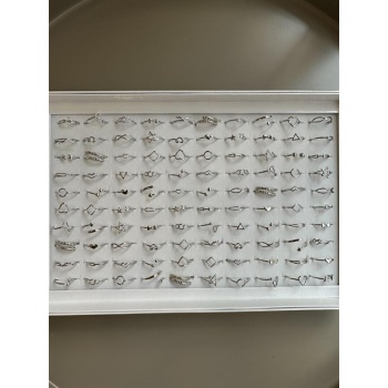 100lü Yüzük - Gümüş