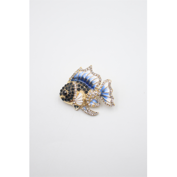 Balık Broş - Mavi