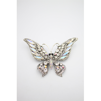 Kelebek Broş - Gümüş