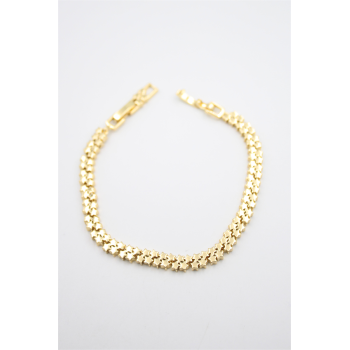 Yıldız Taşlı VİP Bileklik - Altın