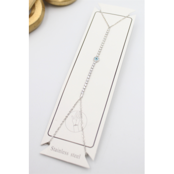 Taşlı Nazar Şahmeran - Gümüş