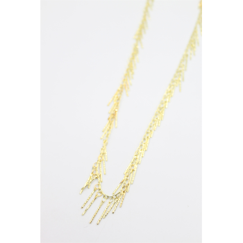 Çubuk Sallantılı  Kolye - Altın