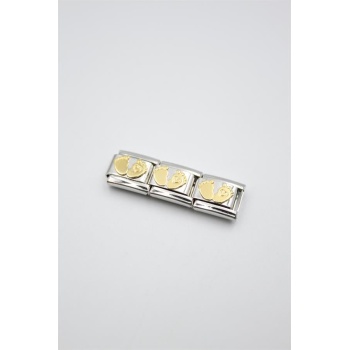 3lü Charm - Gümüş