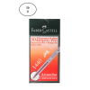 Faber Castell FC 1440 Tükenmez Kalem 0.8 Mm 50li Kırmızı