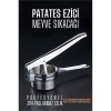 Patates Ezici Meyve Sıkacağı Sıkacağı Sebze Presi 304 Paslanmaz Çelik