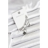 Pirinç Gümüş Renk Kadın Set Küpe - TJ-BKP11218