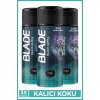 3 Adet Blade Hero Selection Serisi Black Alpha Erkek Deodorant 150 Ml