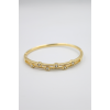 Taşlı Vip Bilezik - Altın