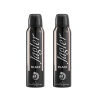 2 Adet Black 150 Ml Erkek Deodorant