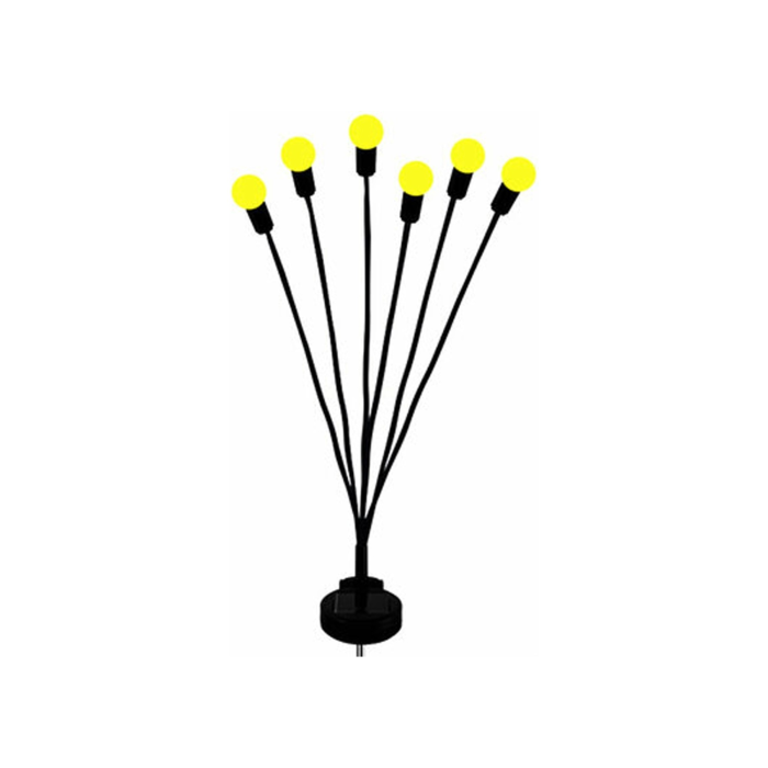 Bahçe Çiti 6lı Renkli Güneş Enerjili LED Lamba ROYALEKS-1085