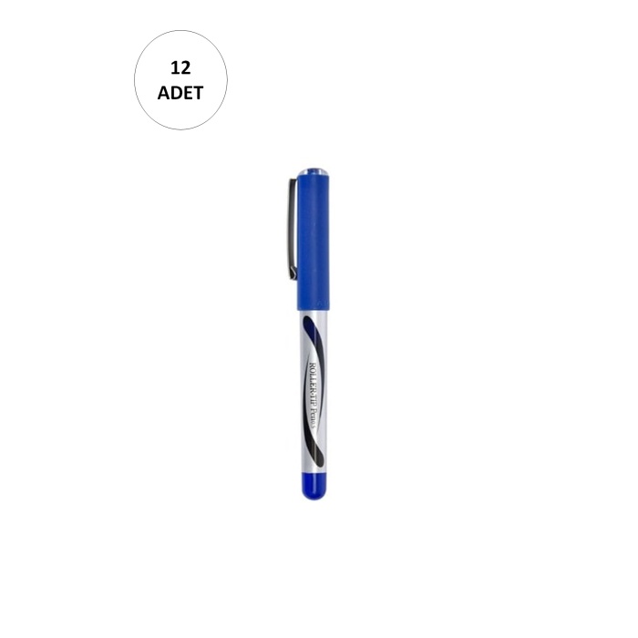 12 Adet Aıhao 2000a Mavi Roller Tip Kalem T. M.