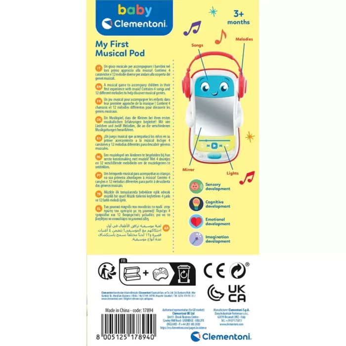 Clementoni Baby Müzikli Pod Telefon 17894