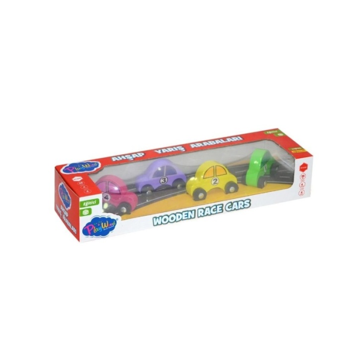 PlayWood Ahşap Yarış Arabaları 380