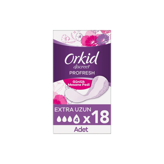 Orkid Günlük Mesane Pedi Ekstra Uzun 18Li