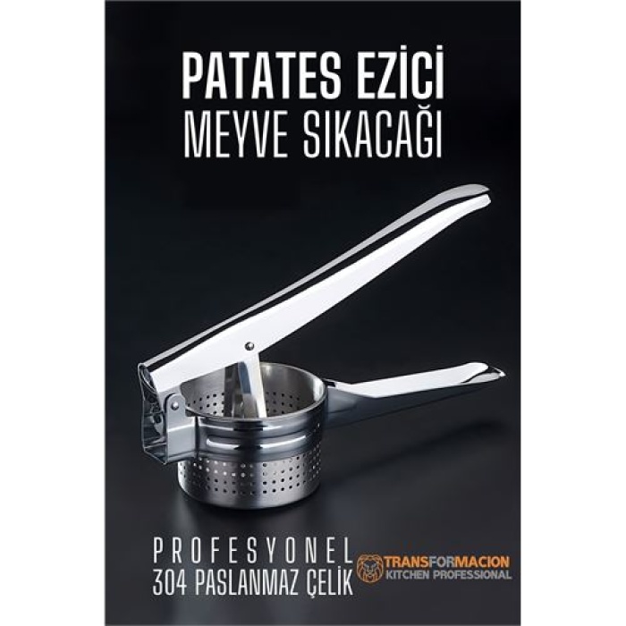 Patates Ezici Meyve Sıkacağı Sıkacağı Sebze Presi 304 Paslanmaz Çelik