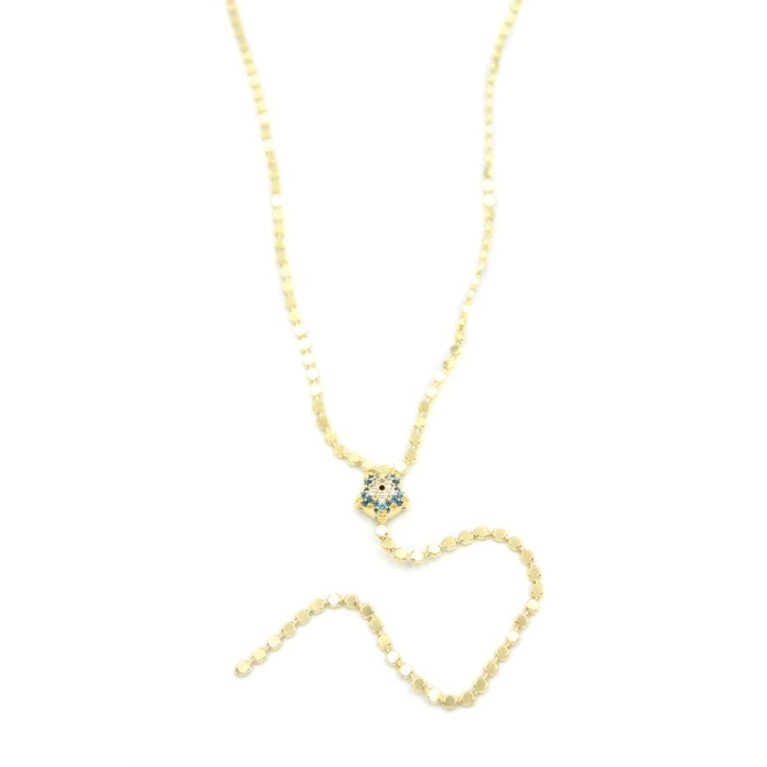 Ezme Yıldız Kolye - Altın