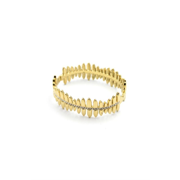 Taşlı Bilezik - Altın